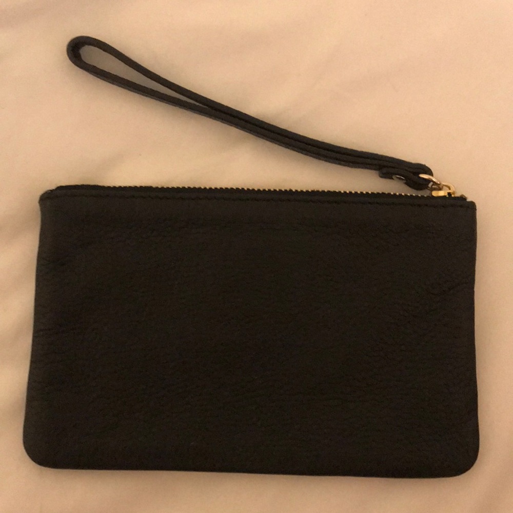 KATE SPADE ♠️ black wristlet - Picture 2 of 4